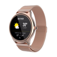 Forever viedpulkstenis ForeVive 3 SB-340 zelta krāsā ar Bluetooth skaļruni 3W