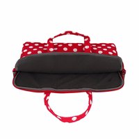 Wonder Portatīvais maciņš datoram 13–14 collas sarkans polka-dot raksts