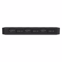 Ventilatoru kontroles bloks datoram Darkflash RC2 RGB PWM + tālvadības pults (melns)