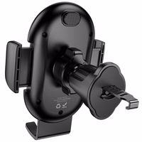 Auto tālruņa turētājs Borofone BH133 (gaisa ventilācijas atveres), melns