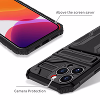 Tel Protect Combo viedtālruņa apvalks Xiaomi Redmi Note 11 Pro/Note 11 Pro 5G melns