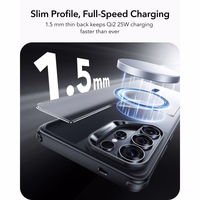 ESR Classic Hybrid MagSafe korpuss Samsung Galaxy S26 Ultra - melns