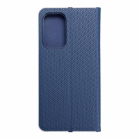 Viedtālruņa apvalks LUNA Book Carbon for SAMSUNG A53 5G - zils (m)