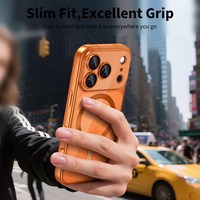 Tech-Protect MagFlex MagSafe futrālis iPhone 17 Pro - caurspīdīgi oranžs