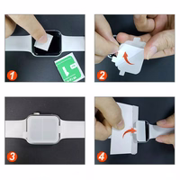 Hidrogēla TPU aizsargstikls Apple Watch 7/8/9 41mm