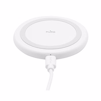 Puro bezvadu lādētājs Android, iPhone tālruņiem - balts