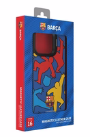 FC Barcelona Case iPhone 16 Pro Max Magnētiskais maciņš MagSafe OCFCBMCIP16PMSP SP