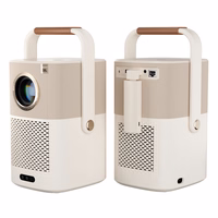 Yaber T2 Plus LCD FullHD 1080p multimediju projektors ar JBL skaļruņiem - bēšs