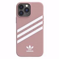 Adidas OR Formēts apvalks PU iPhone 13 Pro Max - rozā
