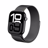 Crong Milano Steel - Stainless Steel siksniņa Apple Watch 38/40/41/42 mm (Graphite)