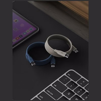 Kabelis Energea Helix 60 USB-C uz USB-C magnētisks 480Mbps 60W 1.5m natural