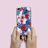 Crong Flower maciņš – iPhone SE (2022/2020) / 8 / 7 maciņš (pattern 03)