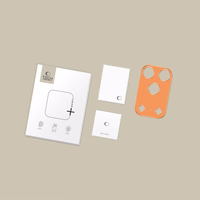 Tech-Protect Camalloy Fit+ kameras vāciņš iPhone 17 Pro - oranžs