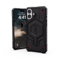 UAG Monarch Pro viedtālruņa apvalks ar Magnētisko funkciju iPhone 16 Plus - melns