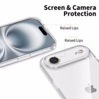 Tech-Protect FlexAir viedtālruņa apvalks iPhone 17 Air - caurspīdīgs