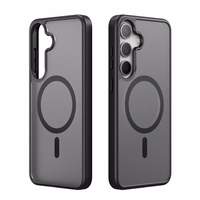 DUX DUCIS viedtālruņa apvalks YIND saderīgs ar MagSafe SAMSUNG S25 Plus melns