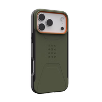 UAG Civilian MagSafe Maciņš iPhone 17 Pro Max - Olive Oranžs