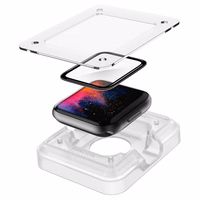 Spigen ProFlex EZ Fit Hibrīdais stikls Apple Watch 4/5/6/SE (44mm)