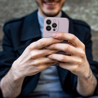 SILICONE MAG COVER viedtālruņa apvalks saderīgs ar Magnētisko IPHONE 16e rozā