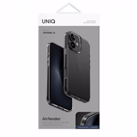 Uniq Air Fender apvalks iPhone 16 - pelēks