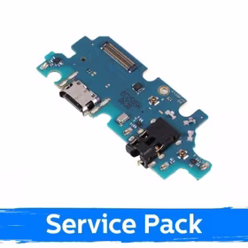 Charging Port Samsung A137 A13 Ar Flex / Plata (Service Pack)