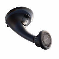 Joyroom JR-ZS356 universālais magnētiskais automašīnas turētājs tālrunim uz paneļa / loga - melns