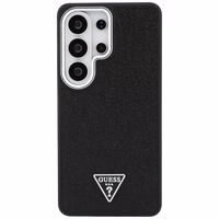 Guess maciņš Fixed Glitter Triangle MagSafe for Samsung Galaxy S26 Ultra melns