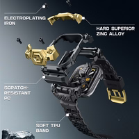 Supcase Unicorn Beetle Ore maciņš Apple Watch 10/11 46mm melns un zelta