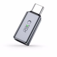 Tech-Protect UltraBoost Type-C uz Lightning adapteris - pelēks