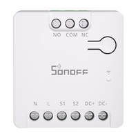 SONOFF MINI-D viedais WiFi Matter slēdzis (AC/DC 12-48V, sausais kontakts)