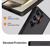 Rock Guard Touch Matte Series Viedtālruņa apvalks Samsung Galaxy S25 pelēks