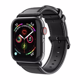Siksniņa Dux Ducis Business Series Apple Watch 42/44/45/49mm melna