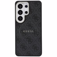 GUESS maciņš for SAMSUNG S26 Ultra GUHMS26LP4MSEGCK (4G Embossed Ring MagSafe) melns