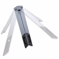 Salokāms klēpjdatora statīvs Hoco HD9 metāliski pelēks