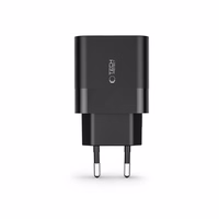 Tech-Protect C30W lādētājs USB-C PD 30W / USB-A QC 3.0 - melns