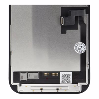 LCD ekrāns (m) iPhone 16 Pro ar digitizatoru - melns (m) (HD+ Incell) IC Transferable