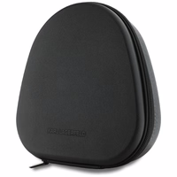 Karl Lagerfeld Saffiano pagarinātās Bluetooth ANC austiņas uz ausīm - melnas