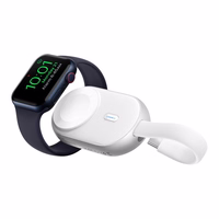 Portatīvais lādētājs Apple Watch Forcell F-Energy Mini Power Watch 1A 2,5W 1200 mAh balta