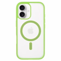 Liavec mīksts maciņš priekš Iphone 17 zaļš