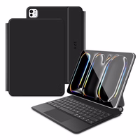 Tech-Protect SmartCase Magnetic macins priekš iPad Pro 13 7/8 2024-2025 - Melns