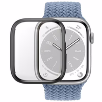 PanzerGlass Pilnīgs korpuss pulkstenim Apple Watch 7 41mm – melns