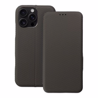 FOLIO Side Magnet viedtālruņa apvalks (m) saderīgs ar IPHONE 16 PRO MAX - brūns