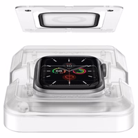Spigen ProFlex EZ Fit Hibrīdais stikls Apple Watch 4/5/6/SE (44mm)