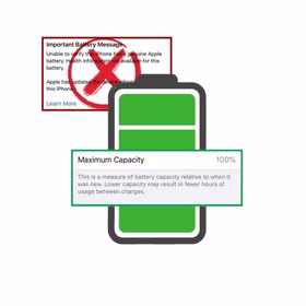 Baterija Saderīgs ar Apple iPhone 13 Mini (A2628) / High Capacity Cell / Bez BMS