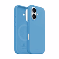 Crong Color Cover Magnetic - iPhone 16 MagSafe maciņš (zils)