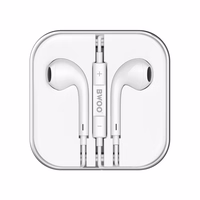 BWOO vadu austiņas 3,5 mm stereo baltas