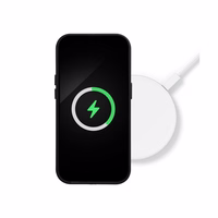 Mag Ādas maciņš Apple iPhone 15 tumši violets