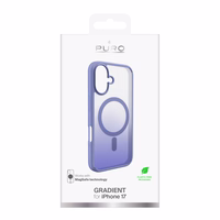 Puro Gradient TPU magnētiskais viedtālruņa apvalks iPhone 17 - rozā
