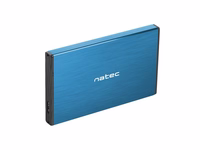 NATEC CASE HDD RHINO GO (USB 3.0, 2.5", zils)
