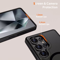 Tech-Protect MagMat Magnētiskais viedtālruņa apvalks Samsung Galaxy S25 Ultra - Melns